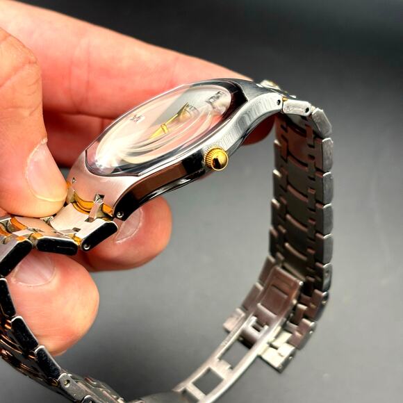 Wittnauer Montserrat 12D01 Men’s Two Tone Stainless Steel Sapphire Crystal Watch - Picture 9 of 17